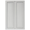 Sunny Wood RLW2436-A Riley 24"W x 36"H Double Door Wall Cabinet - White