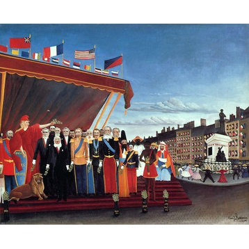 Henri Rousseau The Representatives of Foreign Powers Coming Wall Decal