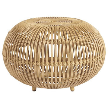 Small Rattan Scatter Table