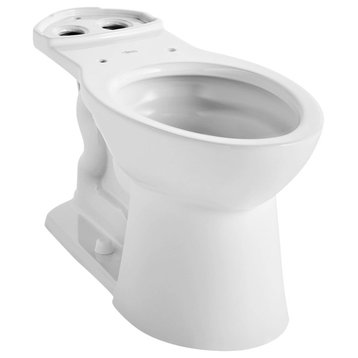 American Standard 3385A.101 Elongated Comfort Height Toilet Bowl Only - White