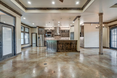 This is an example of a rustic home in Oklahoma City.