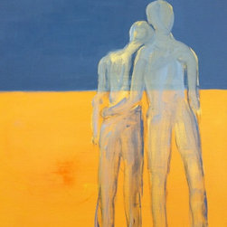 He & she by Manon Saur - Paintings