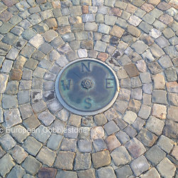 Antique Reclaimed Cobblestone "Mosaic" Sandstone Small Squares - Landscaping Stones And Pavers