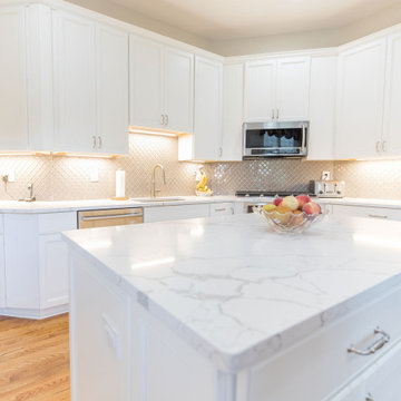 Kitchen Remodeling With Huge Counter Space & Modern Stainless Steel Appliances