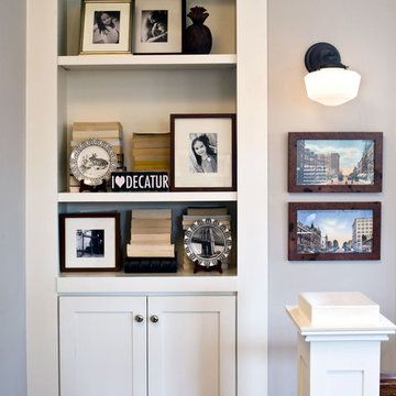 Built-in Bookcase Nook
