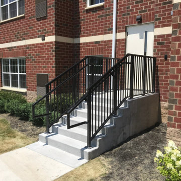 Balcony rails, handicap ramps, custom stairs, deck rails