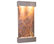Whispering Creek Water Feature, Brown Marble, Stainless Steel
