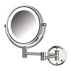 Wall Mounted Makeup Mirror Lighted wall-mounted lighted makeup mirrors | houzz Wall Mounted Makeup Mirror Lighted wall-mounted lighted makeup mirrors | houzz