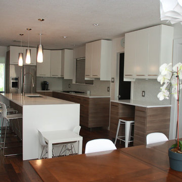 Sugarwood Modern - Kitchen, Living and Master Bath