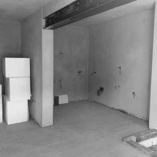 カリアリの小さいモダンスタイルのLDKの画像