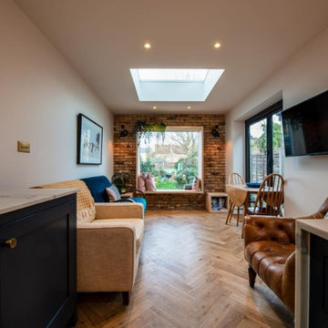 Rear Ground floor extension and House renovation at Forest Gate