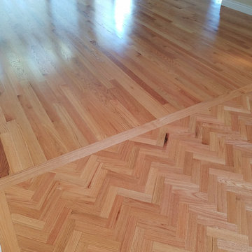 Refinished Hardwood Floors and Stairs