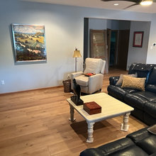 Lakehouse lower level rugs