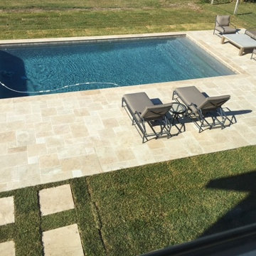 Ivory Travertine Pavers