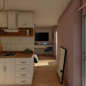 Un studio de 28m² entièrement rénové | 14e