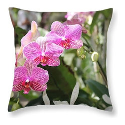 Orchid Pillow - Decorative Pillows
