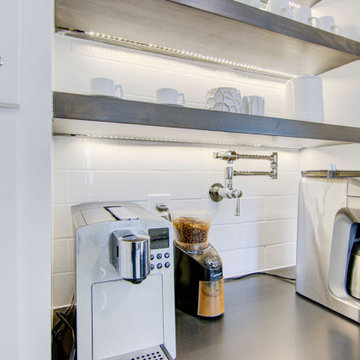 Modern Rustic Farmhouse Kitchen + Mudroom + Bathroom Remodel