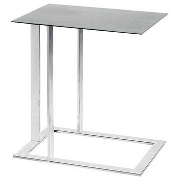 Celine Stainless Steel Side Table