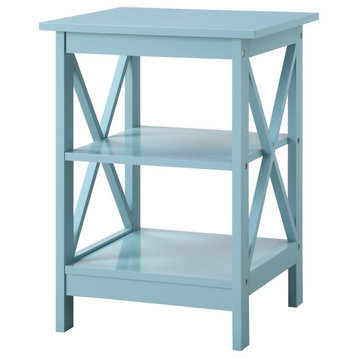 Oxford End Table With Shelves
