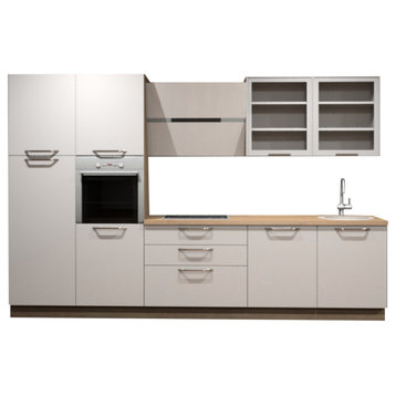 Riva Kitchen Cabinets Set, All Cabinets Pictured are Included