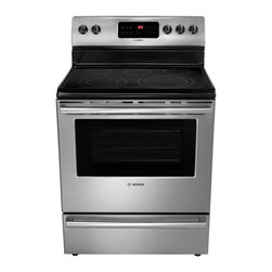 Bosch 500 Series 30" Electric Freestanding Range, Stainless Steel | HES5053U - Gas Ranges And Electric Ranges