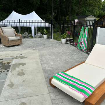 Swimming Pool Build in Huntingtown, MD - AB - Wise Pool & Spa