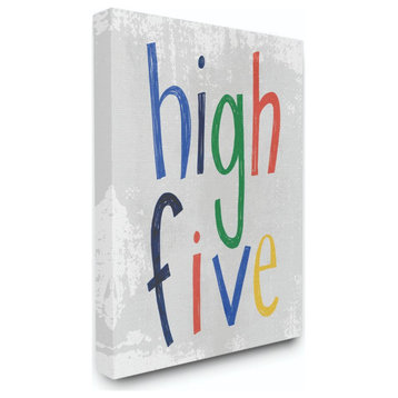 Kids High Five Colorful Word Design, 30"x40"