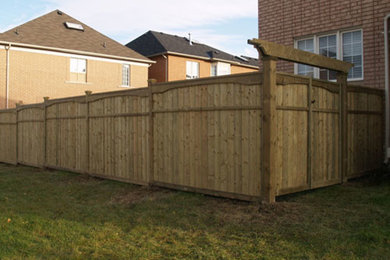 Custom Residental Wood Privacy