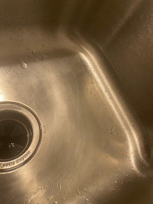 how can I get this out of my stainless steel sink