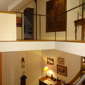 Extension intérieure et extérieure d'une maison de campagne