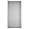 PULSE ShowerSpas Stainless Steel Niche, Stainless Steel Brushed