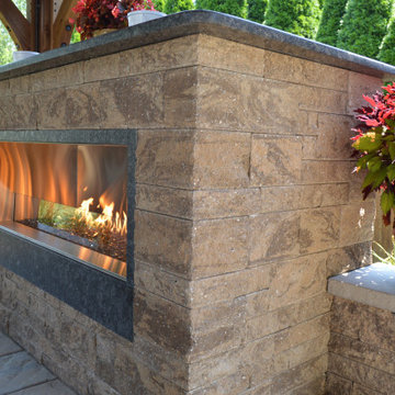 Newtown Outdoor Fireplace