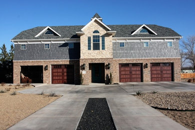 Traditional exterior home idea in Austin