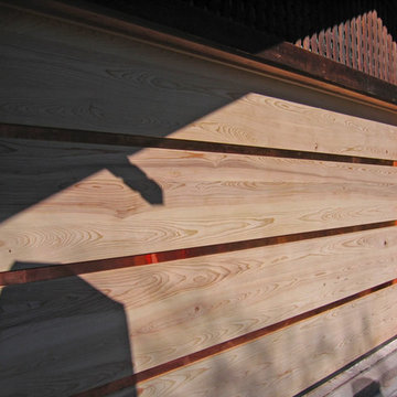 Contemporary Wood Garage Doors