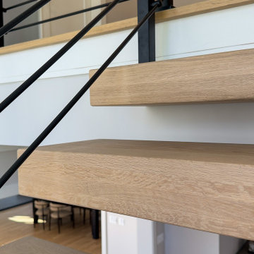 Project #147 | Modern Staircase with Seattle Style Stringer