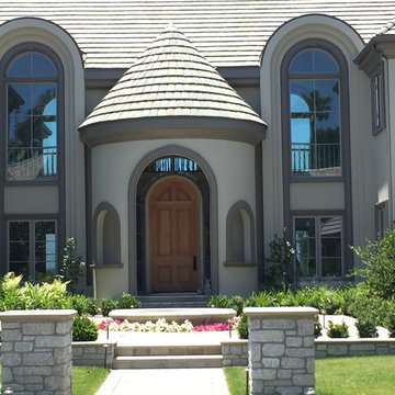 Before After French Chateau