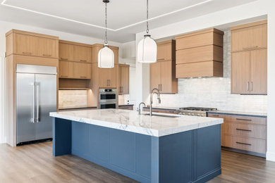 Kitchen - modern kitchen idea in Denver