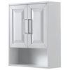 Daria Wall-Mounted Storage Cabinet, White