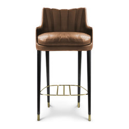 PLUM COUNTER STOOL by BRABBU - Game Room And Bar Furniture