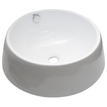 Ucore 16" Ceramic Round Vessel Sink Basin
