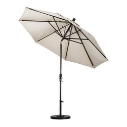 California Umbrella 9 ' Aluminum Tilt Market Umbrella - Outdoor Umbrellas
