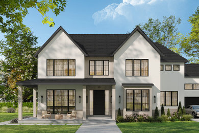 Modern exterior home idea in Other