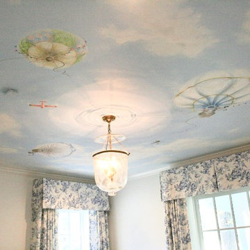 Pryor-Leavitt Sky Mural - Historic Fort Worth Texas