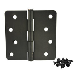 Cosmas - Cosmas Oil Rubbed Bronze Door Hinge 4" With 1/4" Radius Corners - Hinges