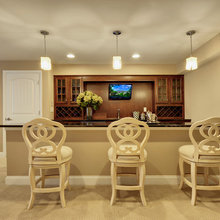 basement bar area