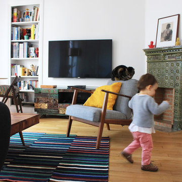 Un appartement parisien qui gagne en espace et en lumière