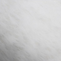 3cm Opal White Polished Marble Close up - Kitchen Countertops