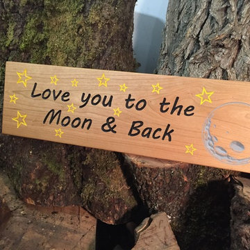 Engraved Wood Signs