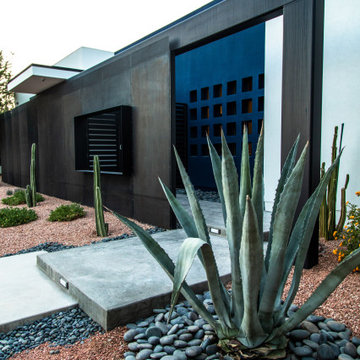 the sanctuary: secured entrance/courtyard