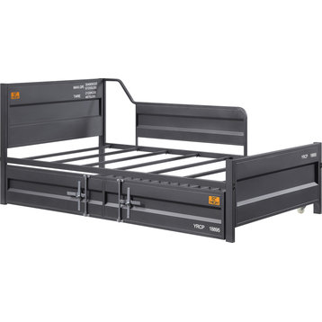 Cargo Daybed & Trundle - Gunmetal